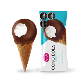Cono bola chantilly