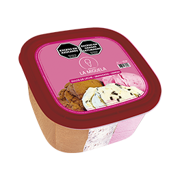 Granizado, cereza y d. de leche