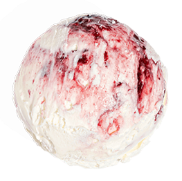 Cocha Helado Crema Cerezas