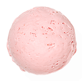 Bocha Helado Crema Frutilla